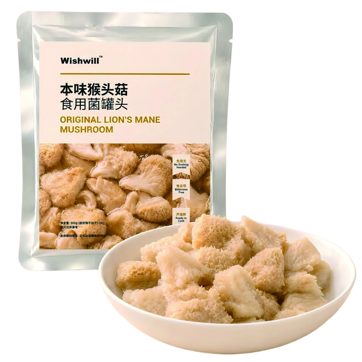 Original Lion’s Mane Mushroom packaging