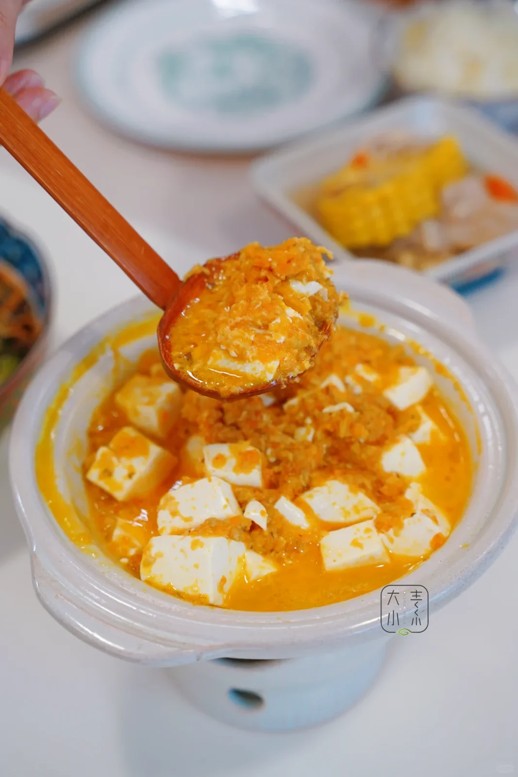Vegan crab-style tofu